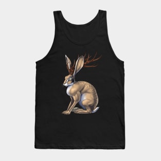 Jackalope Cryptid Creature Tank Top